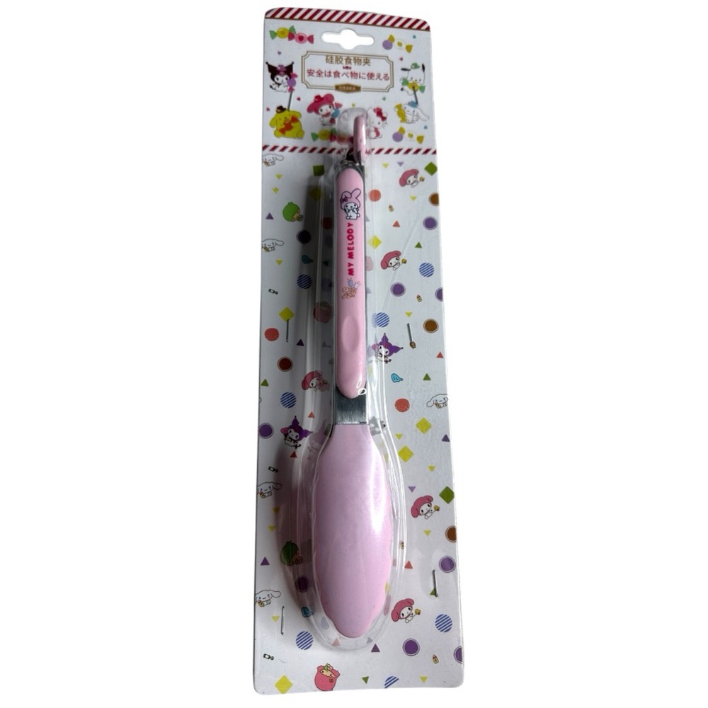 SANRIO MY MELODY 9-Inch Stainless Steel Tongs - Picture 3 of 7